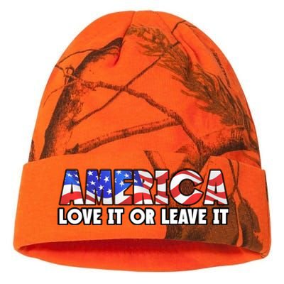 America Love It Or Leave It Kati Licensed 12" Camo Beanie