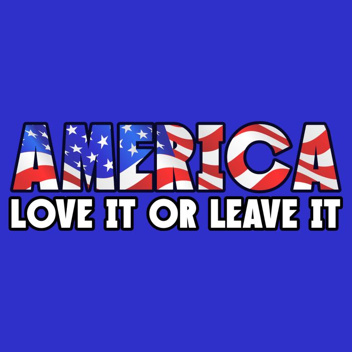 America Love It Or Leave It T-Shirt