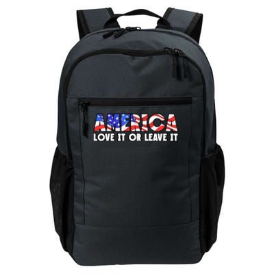 America Love It Or Leave It Daily Commute Backpack