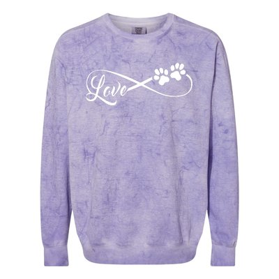 Animal Love Infinite Love Colorblast Crewneck Sweatshirt