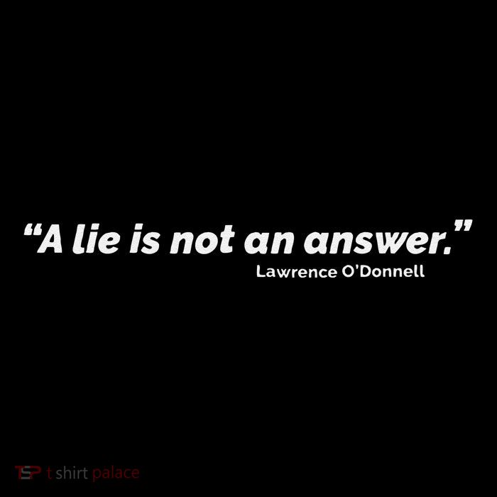 A Lie Is Not An Answer Daily Commute Backpack