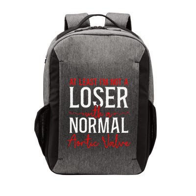 At Least IM Not A Loser With Normal Aortic Valve Vector Backpack