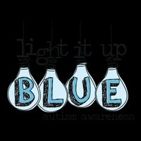 Autism Light It Up Blue Autism Awareness Impact Tech Backpack