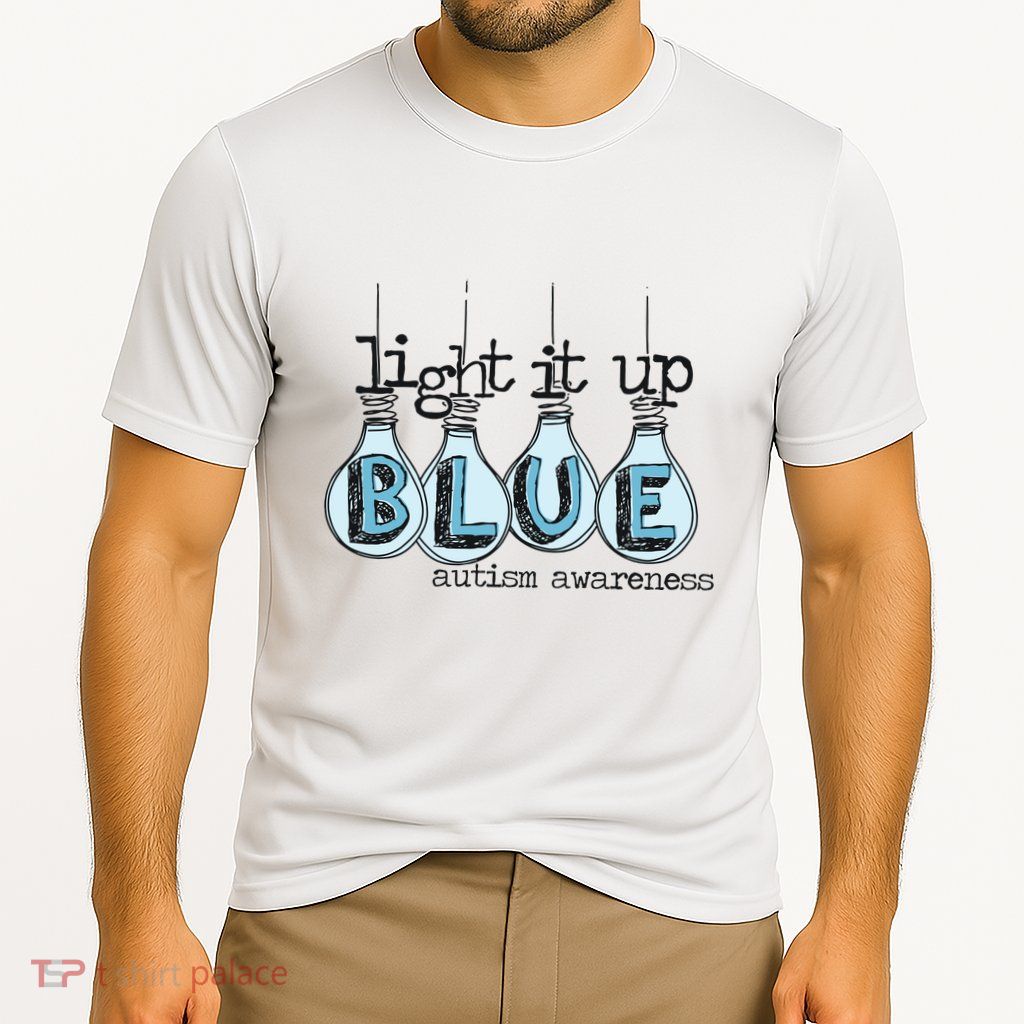 Autism Light It Up Blue Autism Awareness Performance Shirt