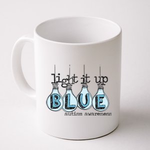 Autism Light It Up Blue Autism Awareness Coffee Mug