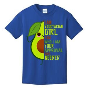 Avocado Lover I Am Vegetarian Strong Positive Cool Gift Kids T-Shirt