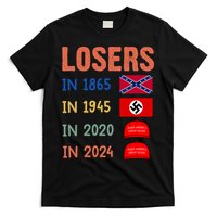 Antitrump Losers In 1865 Losers In 1945 Losers In 2020 T-Shirt