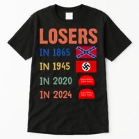 Antitrump Losers In 1865 Losers In 1945 Losers In 2020 Tall T-Shirt