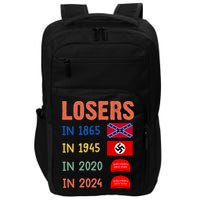 Antitrump Losers In 1865 Losers In 1945 Losers In 2020 Impact Tech Backpack