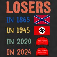 Antitrump Losers In 1865 Losers In 1945 Losers In 2020 Tumbler