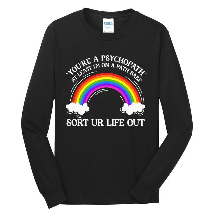 At Least IM On A Path Babe Tall Long Sleeve T-Shirt