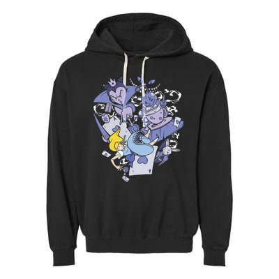 Alice In Wonderland Garment-Dyed Fleece Hoodie