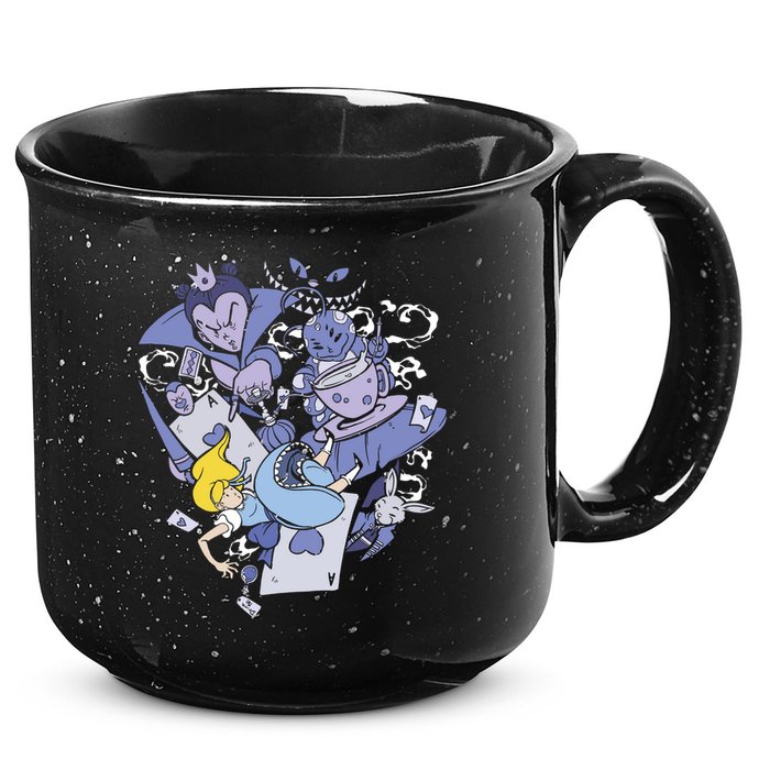Alice In Wonderland 15oz Campfire Ceramic Mug