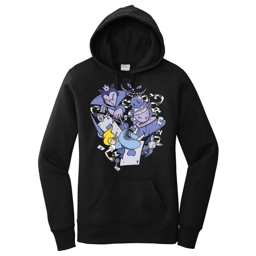 Alice In Wonderland Women's Pullover Hoodie