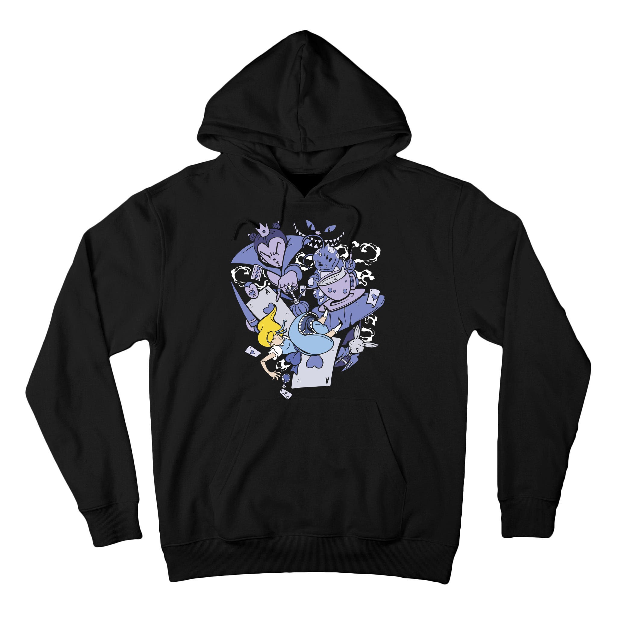 Alice In Wonderland Tall Hoodie
