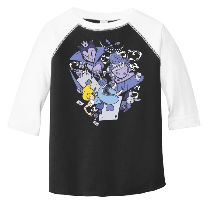 Alice In Wonderland Toddler Fine Jersey T-Shirt