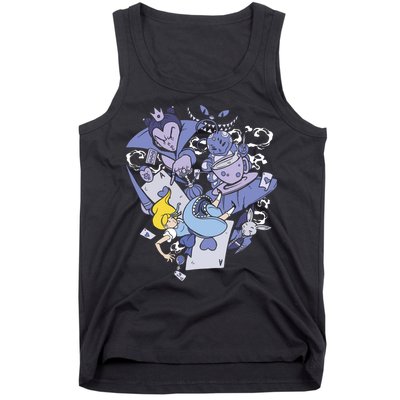 Alice In Wonderland Tank Top
