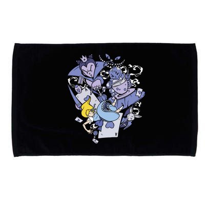 Alice In Wonderland Microfiber Hand Towel