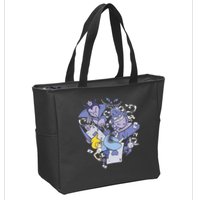 Alice In Wonderland Zip Tote Bag