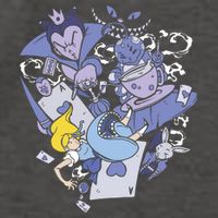 Alice In Wonderland Vector Backpack