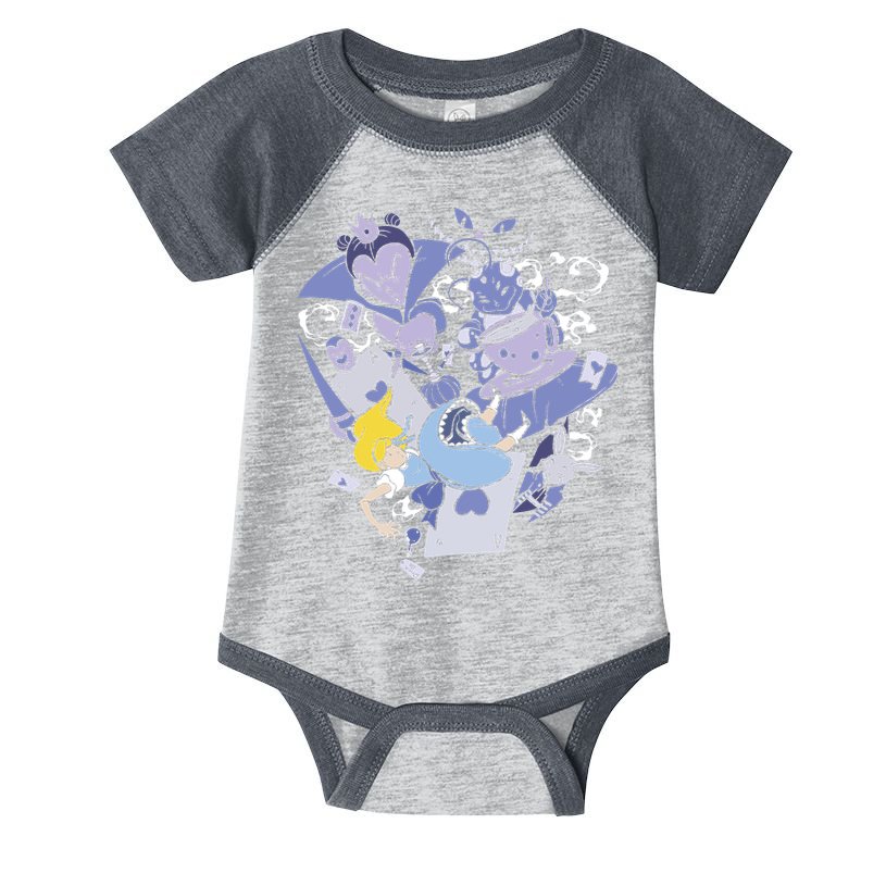 Alice In Wonderland Infant Baby Jersey Bodysuit