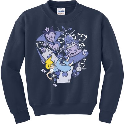 Alice In Wonderland Kids Sweatshirt