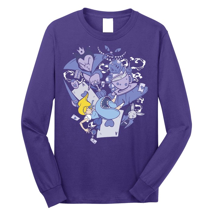 Alice In Wonderland Long Sleeve Shirt