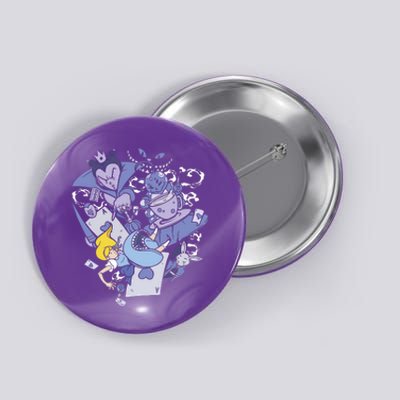 Alice In Wonderland Button