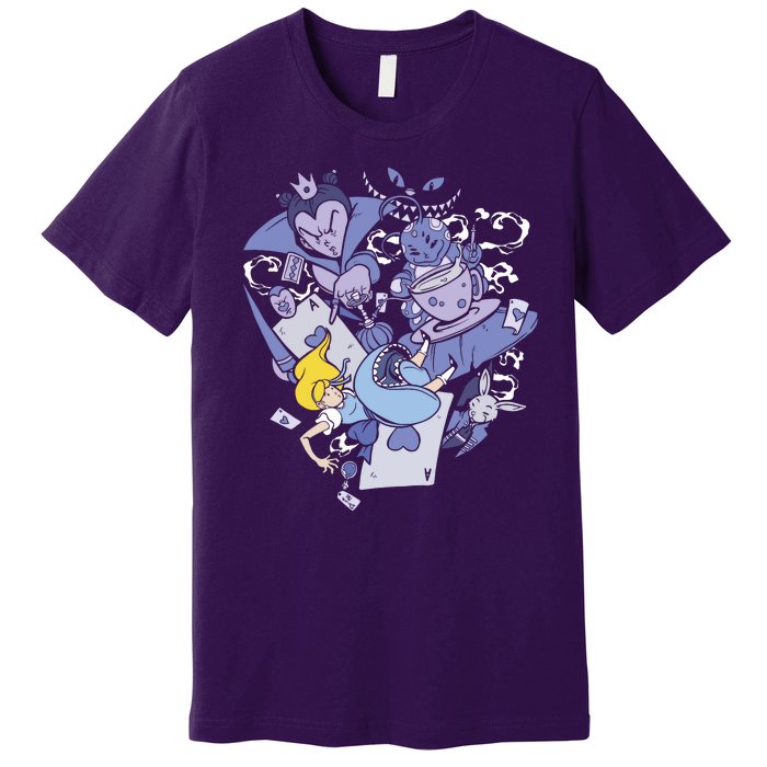 Alice In Wonderland Premium T-Shirt