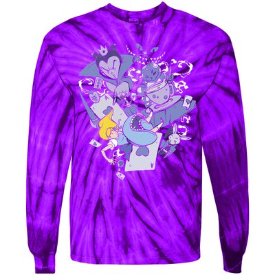 Alice In Wonderland Tie-Dye Long Sleeve Shirt