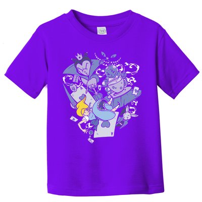 Alice In Wonderland Toddler T-Shirt