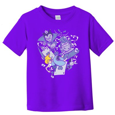 Alice In Wonderland Toddler T-Shirt