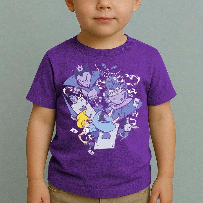 Alice In Wonderland Toddler T-Shirt