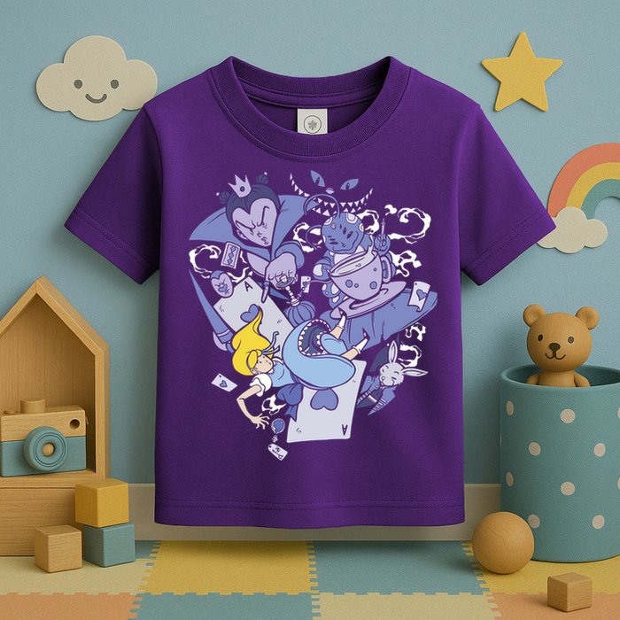 Alice In Wonderland Toddler T-Shirt