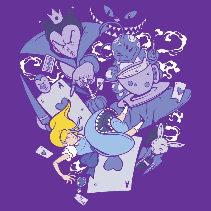 Alice In Wonderland Toddler T-Shirt