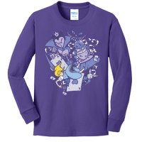 Alice In Wonderland Kids Long Sleeve Shirt