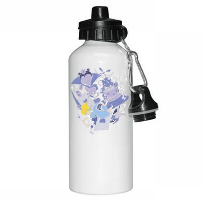 Alice In Wonderland Aluminum Water Bottle