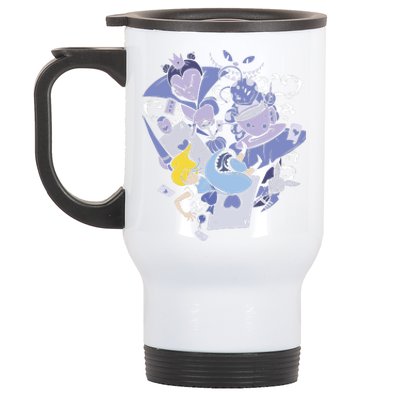 Alice In Wonderland Stainless Steel Travel Mug