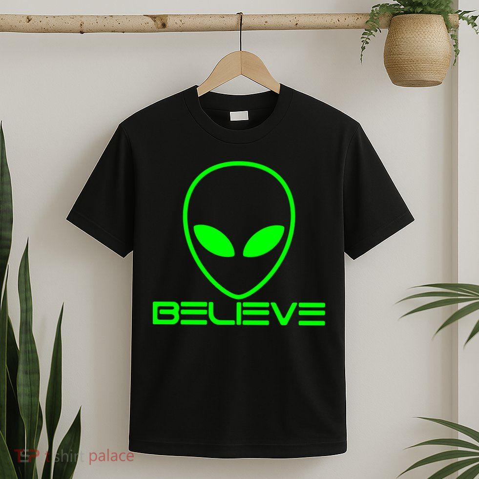 Alien Believe Funny Science T-Shirt