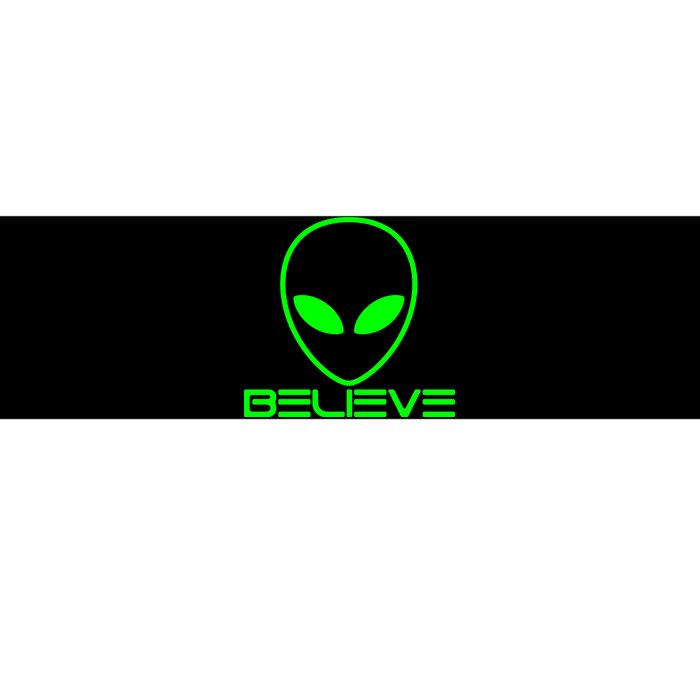 Alien Believe Funny Science Bumper Sticker