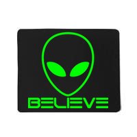 Alien Believe Funny Science Mousepad