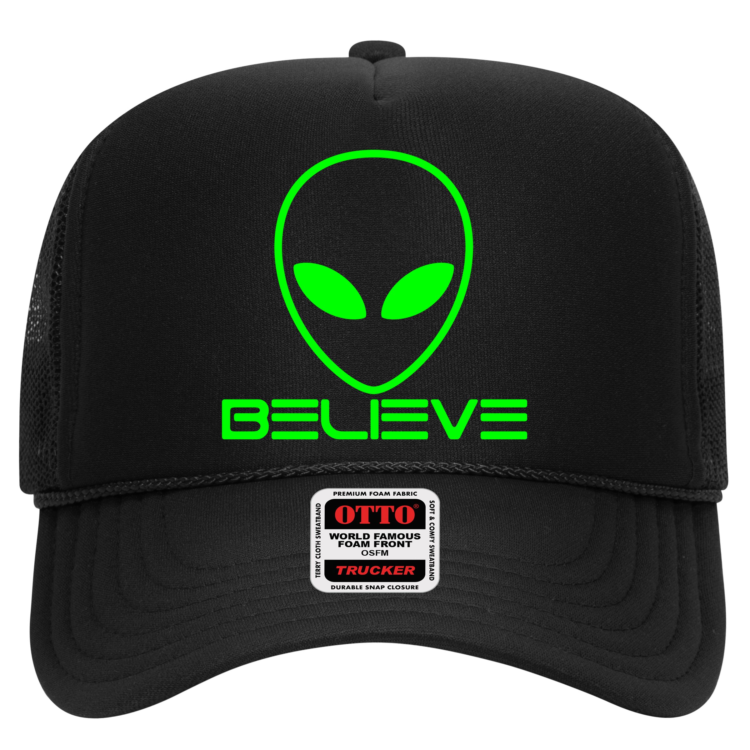 Alien Believe Funny Science Hat