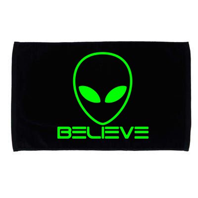 Alien Believe Funny Science Microfiber Hand Towel