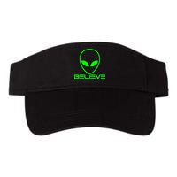 Alien Believe Funny Science Valucap Bio-Washed Visor