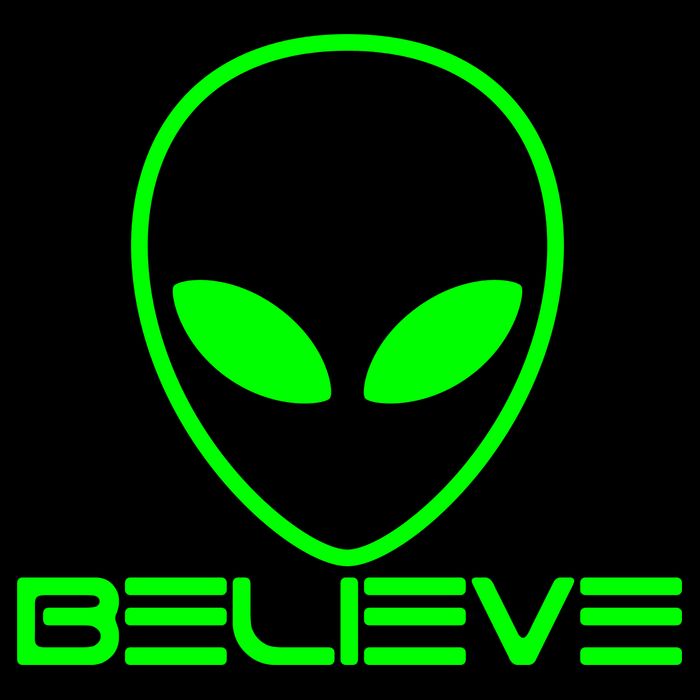 Alien Believe Funny Science Wool Snapback Cap