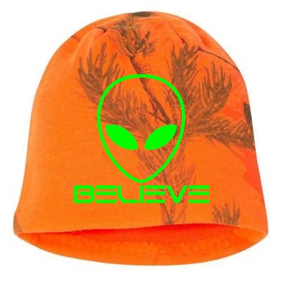 Alien Believe Funny Science Kati - Camo Knit Beanie