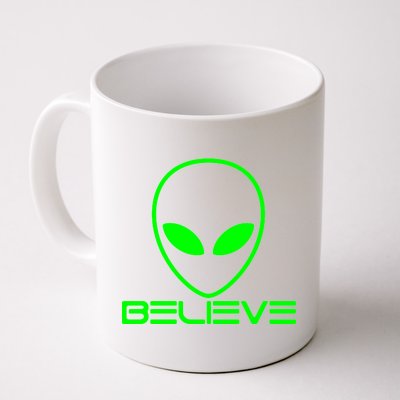 Alien Believe Funny Science Coffee Mug