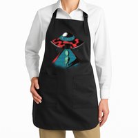 Alien Entering UFO Apron