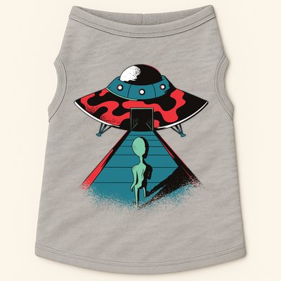 Alien Entering UFO Doggie Tank