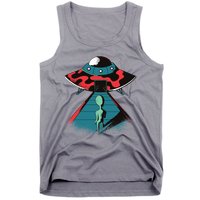 Alien Entering UFO Tank Top